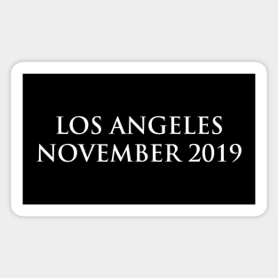 LA November 2019 Sticker